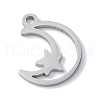304 Stainless Steel Charms STAS-C097-23P-1