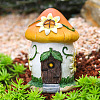 Resin Mushroom House Figurines Display Decorations WG80960-05-1-1