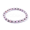 Natural Mixed Stone Stretch Bracelets BJEW-JB04493-2