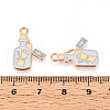 Alloy Enamel Pendants ENAM-T022-35-3