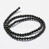 Synthetic Green Goldstone Beads Strands G-N0178-02-4mm-2