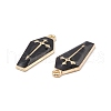 Alloy Enamel Pendants ENAM-H039-10G-B-2