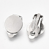 Tarnish Resistant 304 Stainless Steel Clip-on Earring Findings STAS-T045-33C-P-2