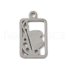 304 Stainless Steel Charms STAS-G355-07P-1