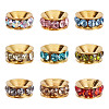 ARRICRAFT 50Pcs Brass Spacer Beads RB-AR0003-23-1