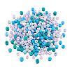 Opaque Glass Round Seed Beads GLAA-TAC0025-07A-01-1