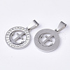 201 Stainless Steel Pendants STAS-N089-87P-2