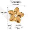 Flower Stainless Steel Rings for Women ZP5459-4-1