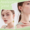 SOFPLATE 304 Stainless Steel Leverback Earring Findings STAS-SP0001-07A-5