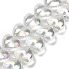 Electroplate Glass Beads Strands EGLA-B008-01A-AB01-1