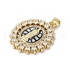 Flat Round with Virgin Mary KK-K385-028G-2