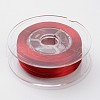 Japanese Eco-Friendly Dyed Flat Elastic Crystal String EW-F005-0.6mm-07-3