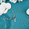 Hobbspring 400Pcs 2 Colors Plastic Beads FIND-HS0001-27-6