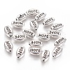 Tibetan Style Alloy Beads TIBEB-2555-AS-LF-1