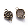 Tibetan Style Links/Connectors MLF11373Y-NF-2