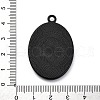 Glass Mirror Pendants FIND-Z073-02EB-03-3
