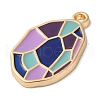 Zinc Alloy Enamel Pendants ENAM-Z013-01C-01-2