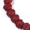 Synthetic Coral Dyed Carved Beads Strands CORA-K009-05A-05-3