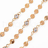 Handmade Brass Flat Sequin Chain CHC-S012-054-1