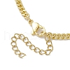 Brass Curb Chain Necklaces NJEW-JN04747-5