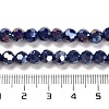 Opaque Glass Beads Stands EGLA-A035-P6mm-B09-4
