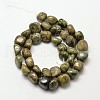 Natural Jasper Nuggets Beads Strands G-P092-23-2