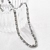 Tarnish Resistant 304 Stainless Steel Lumachina Chain Necklaces NJEW-P226-08P-01-4
