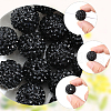 SUNNYCLUE 40Pcs Resin Rhinestone Beads RESI-SC0005-81A-3