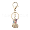4Pcs Alloy Shell Keychains KEYC-JKC01206-4