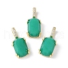 Natural & Dyed White Jade Pendants X-KK-F892-31G-02-1