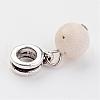 Large Hole Alloy European Dangle Charms PALLOY-JF00225-04-3