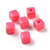 Opaque Acrylic Beads OACR-E015-02A-1