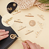 WADORN® Zinc Alloy Bag Clasps FIND-WR0004-11-2