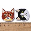 Polyester Embroidery Cloth Iron On/Sew On Patches DIY-U009-02-3