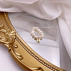 Mother's Day Jewellery Natural Freshwater Pearl Beaded Finger Rings WG7CD33-02-1