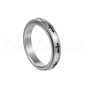 Cross Stainless Steel Rotating Finger Ring PW-WG58926-02-1