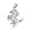 Tarnish Resistant 304 Stainless Steel Pendants STAS-G126-17P-1