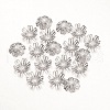Tarnish Resistant 316 Surgical Stainless Steel Fancy Bead Caps STAS-K100-01P-1