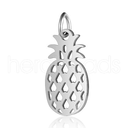 Tarnish Resistant 201 Stainless Steel Pendants STAS-S105-T563D-16-1-1