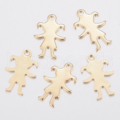 304 Stainless Steel Charms STAS-G179-85G-1