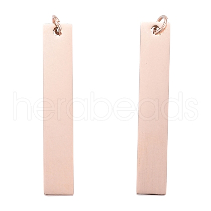 Ion Plating(IP) 304 Stainless Steel Pendants STAS-I311-14A-RG-1