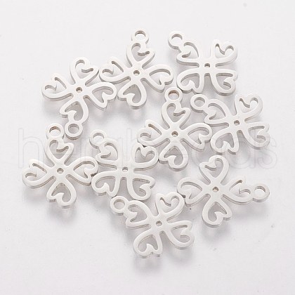 Non-Tarnish 201 Stainless Steel Charms STAS-Q201-T490-1