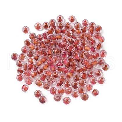 130Pcs 10G Transparent Glass Seed Beads GLAA-V001-07F-1