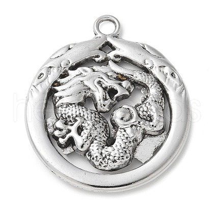 Tibetan Style Alloy Pendants PALLOY-F314-01B-1
