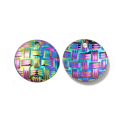 Ion Plating(IP) 304 Stainless Steel Pendants STAS-I671-23MC-1