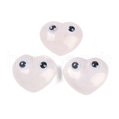 Natural Rose Quartz Figurines G-H073-01D-1