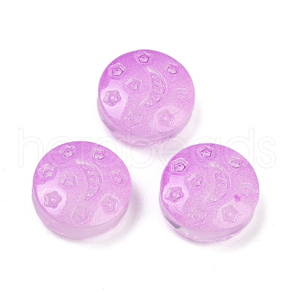 Transparent Glass Beads DGLA-E004-09G-1