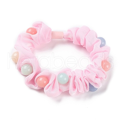 Cloth Elastic Hair Ties OHAR-H002-02D-1