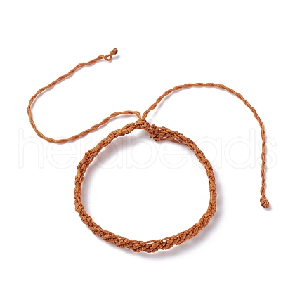 Nylon Thread Braided Cord Bracelet BJEW-JB07412-05-1