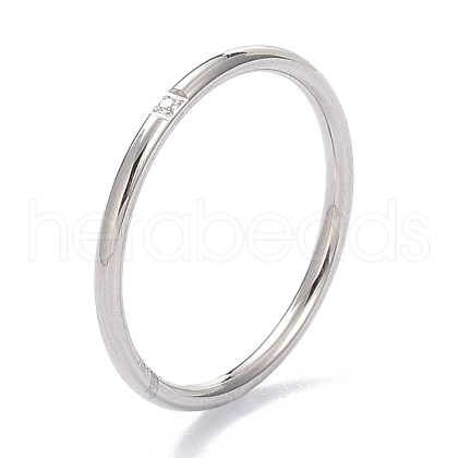 304 Stainless Steel Finger Rings RJEW-J071-09-P-1